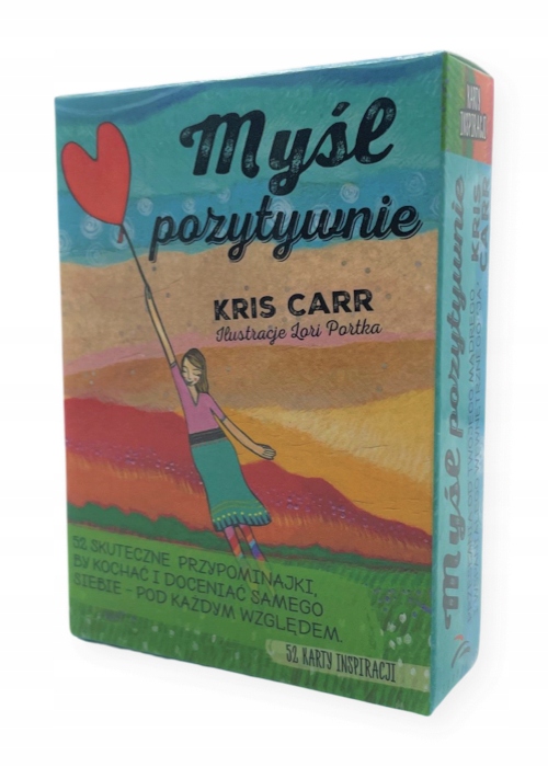 Myśl pozytywnie - karty afirmacji codziennych, praca z INTUICJĄ