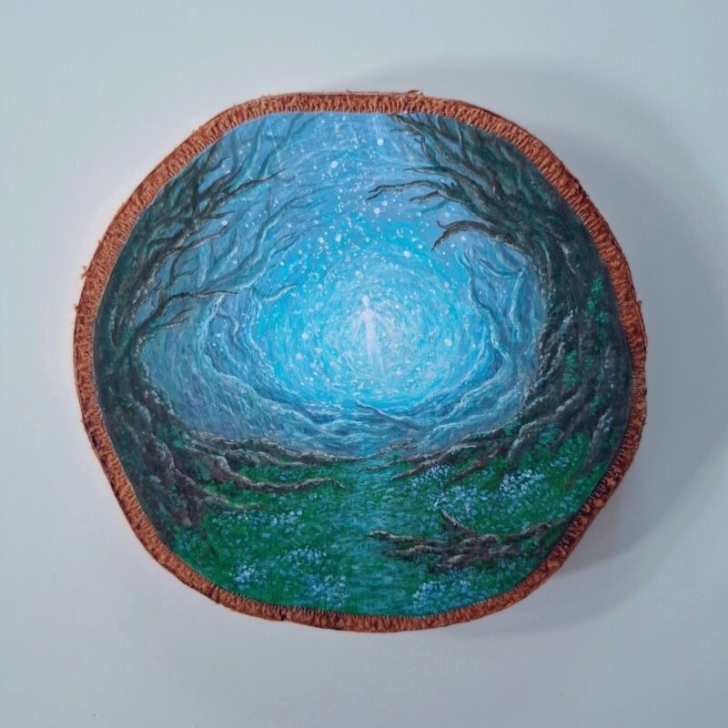 Obraz mocy "Obszary niefizyczne" z Pięcioptyku Karoliny Teluk