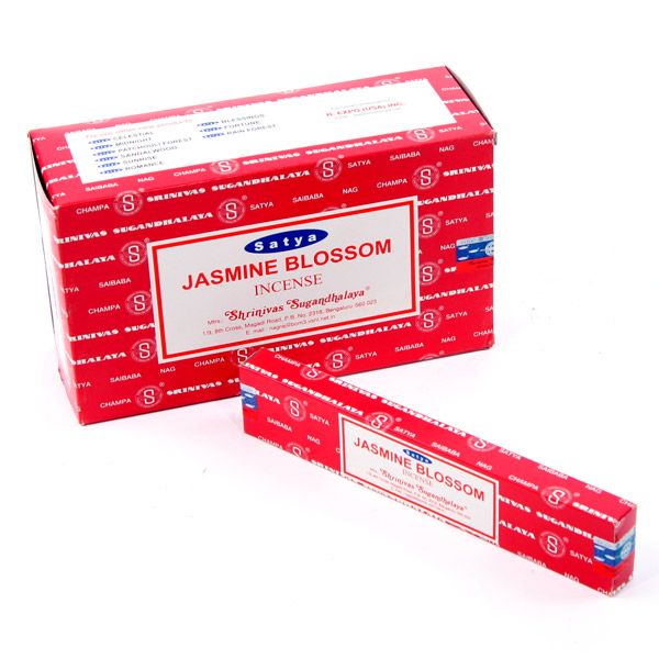 Kadzidełka Satya Nag Champa – Jasmine Blossom (15 g)