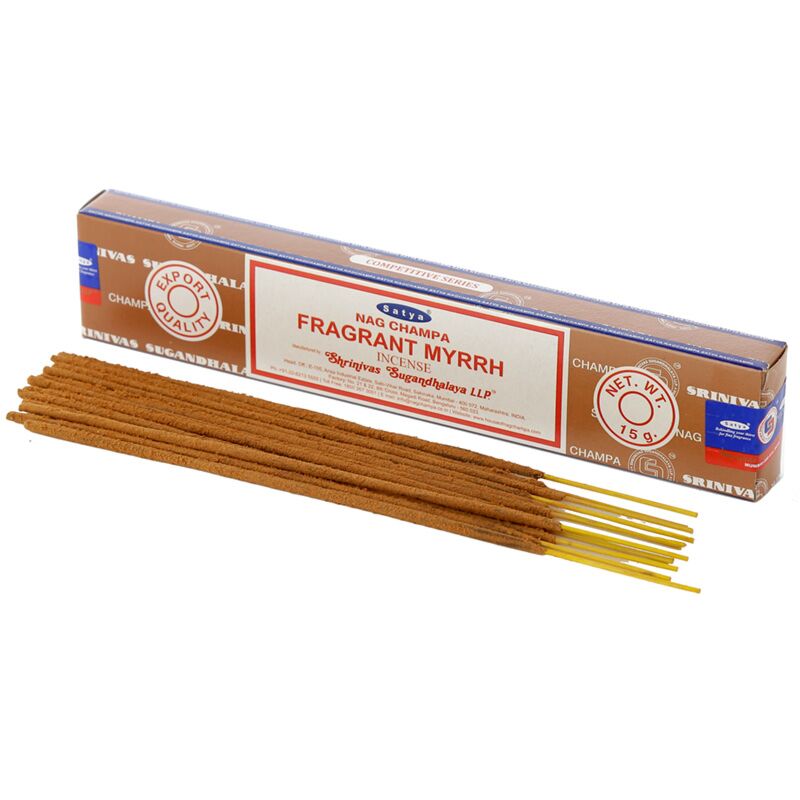 Kadzidełka Satya Fragrant Myrrh Nag Champa 15g