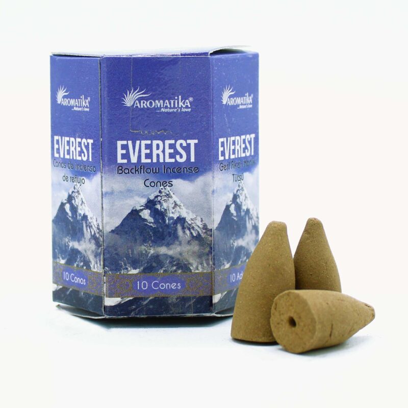 Kadzidełka Stożkowe Aromatika Backflow Masala – Everest (10szt)