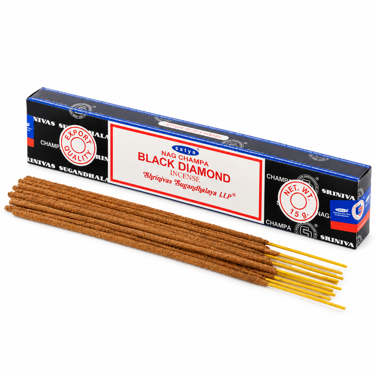 Kadzidełka Satya Nag Champa Black Diamond 15g