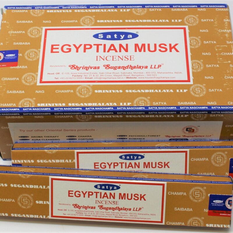 Kadzidełka Satya Egyptian Musk