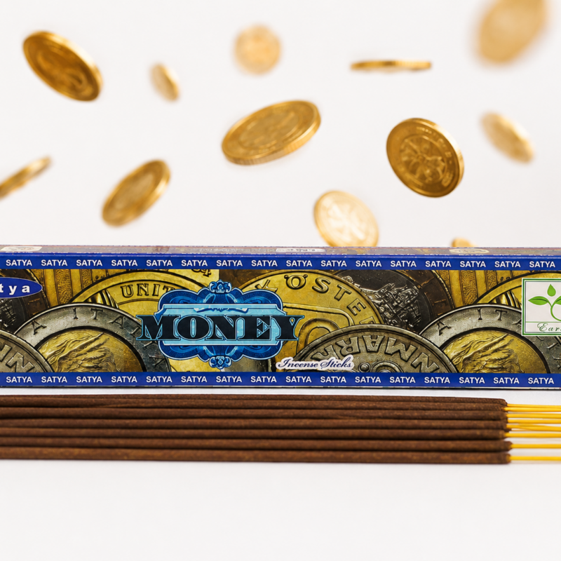 Kadzidełka Satya Money 15g OBFITOŚĆ I PRZYCIĄGANIE