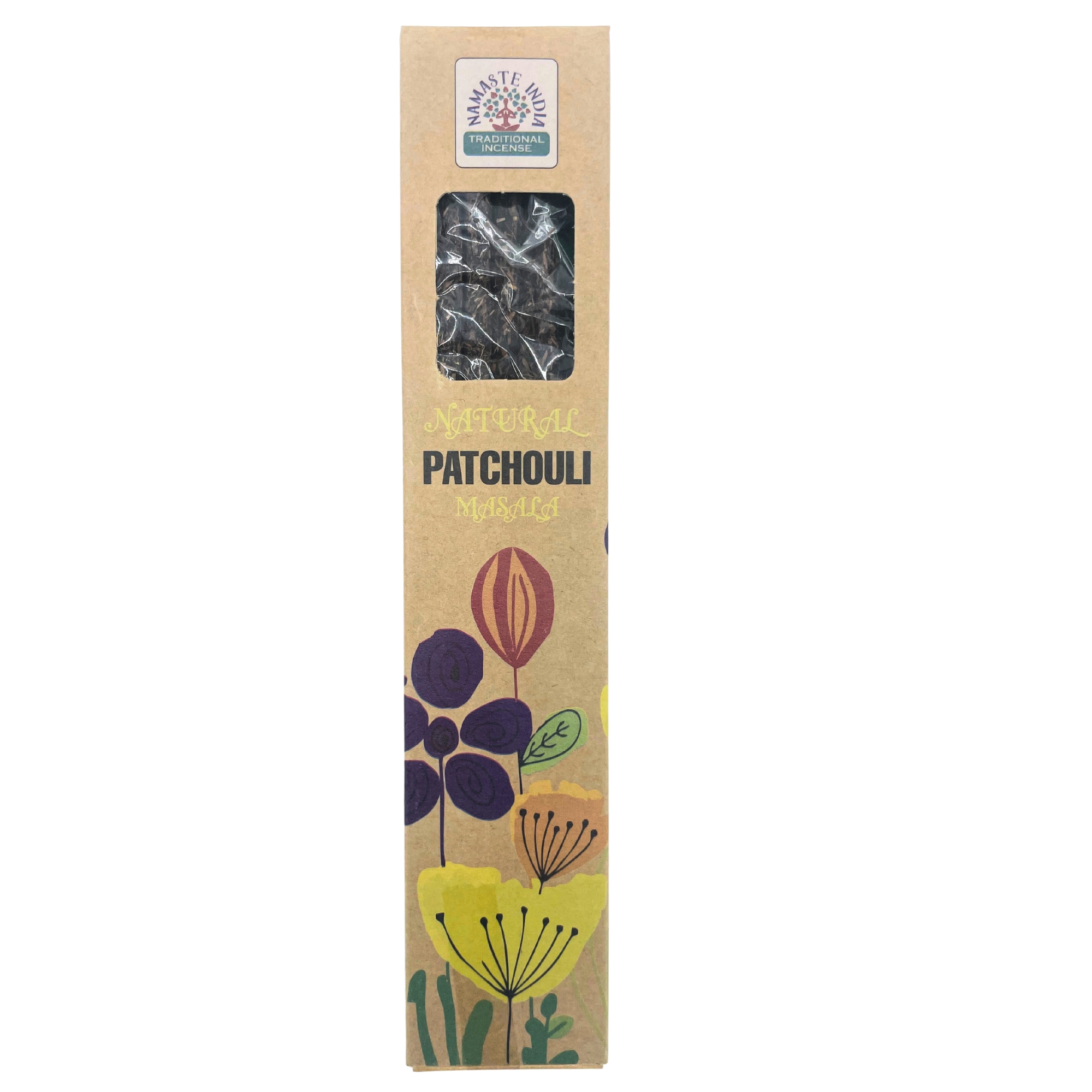 Naturalne Botaniczne Kadzidełka Masala – Paczula - obrazek 5