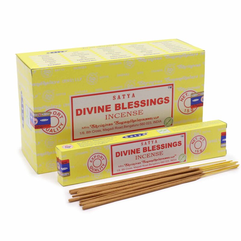 Kadzidełka Satya Divine Blessings 15g