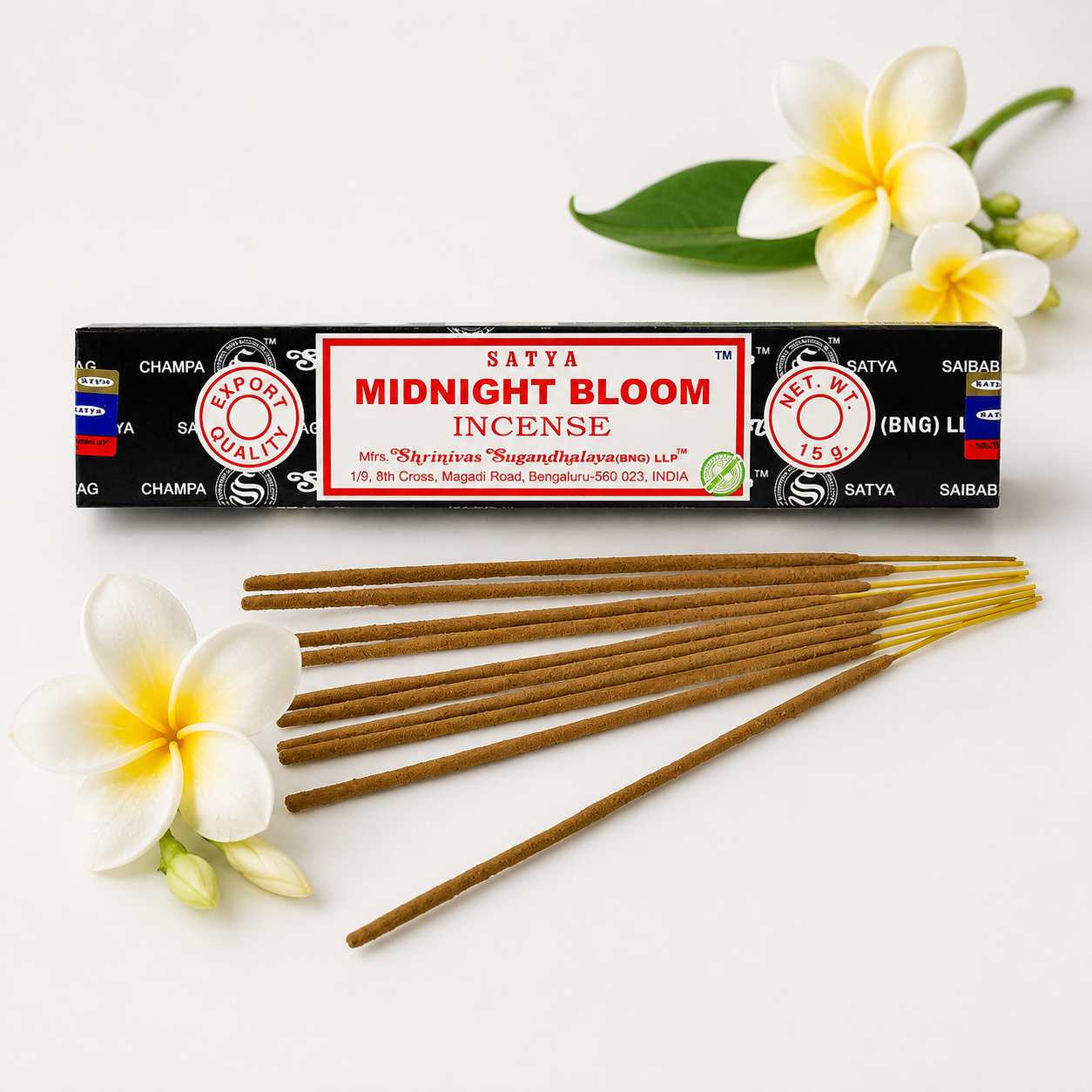 Kadzidełka Satya Midnight Bloom 15g ROZKWIT PÓŁNOCY