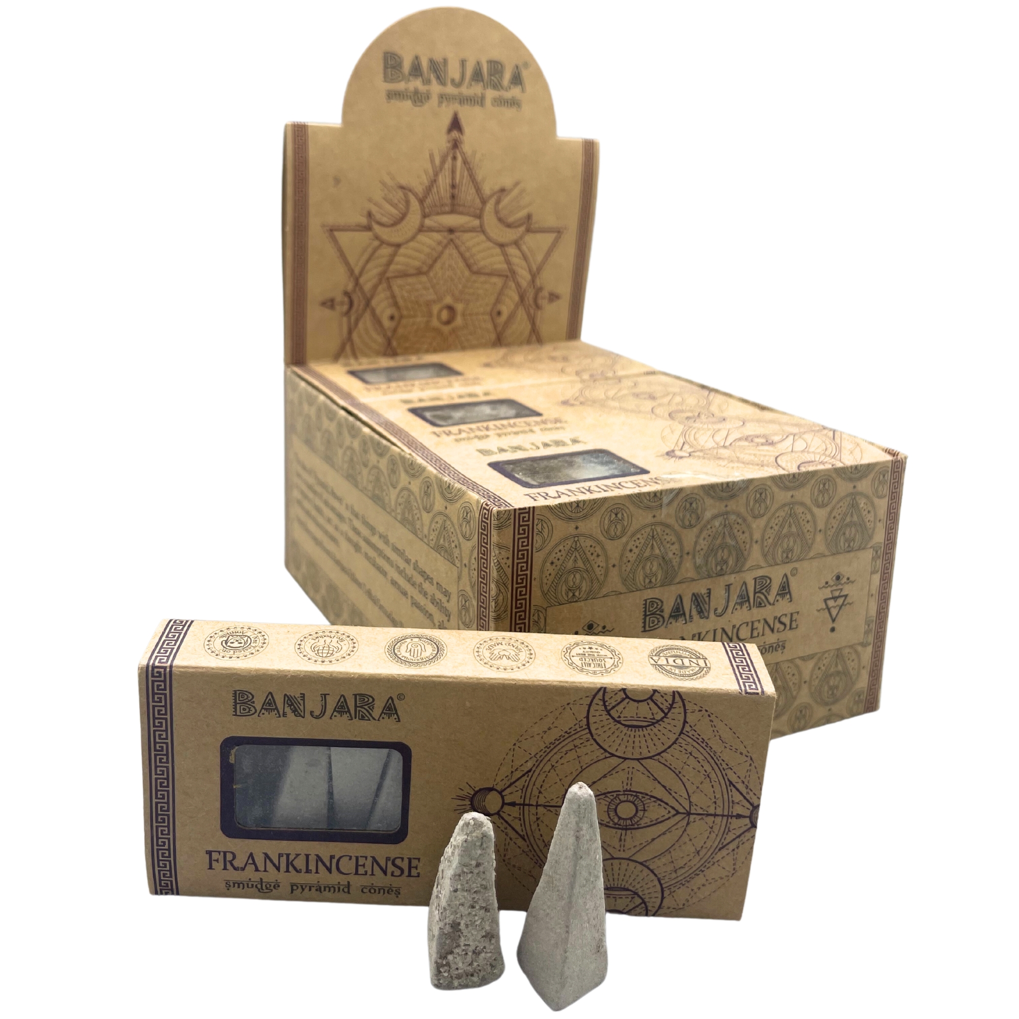 Kadzidełka Piramidki Banjara – Frankincense (Olibanum) - obrazek 2