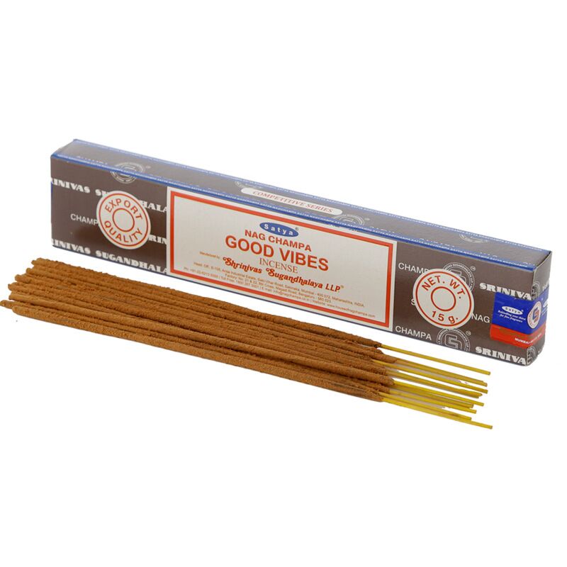 Kadzidełka Satya Good Vibes Nag Champa 15g