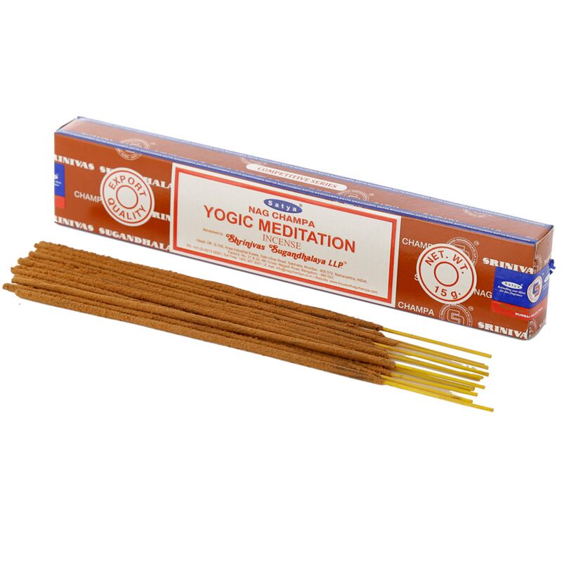 Kadzidełka Satya Yogic Meditation Nag Champa 15g