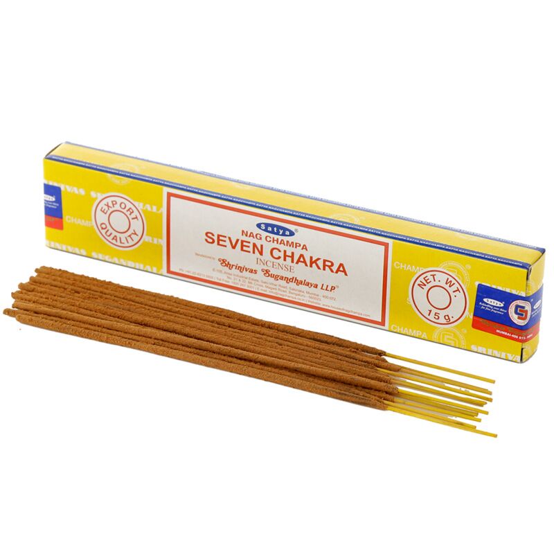 Kadzidełka Satya VFM Seven Chakra Nag Champa 15g