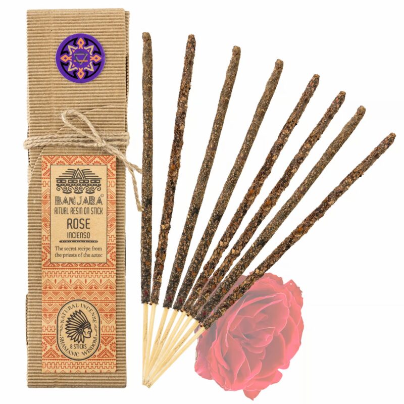 Żywice Rytualne na Patyku – Róża