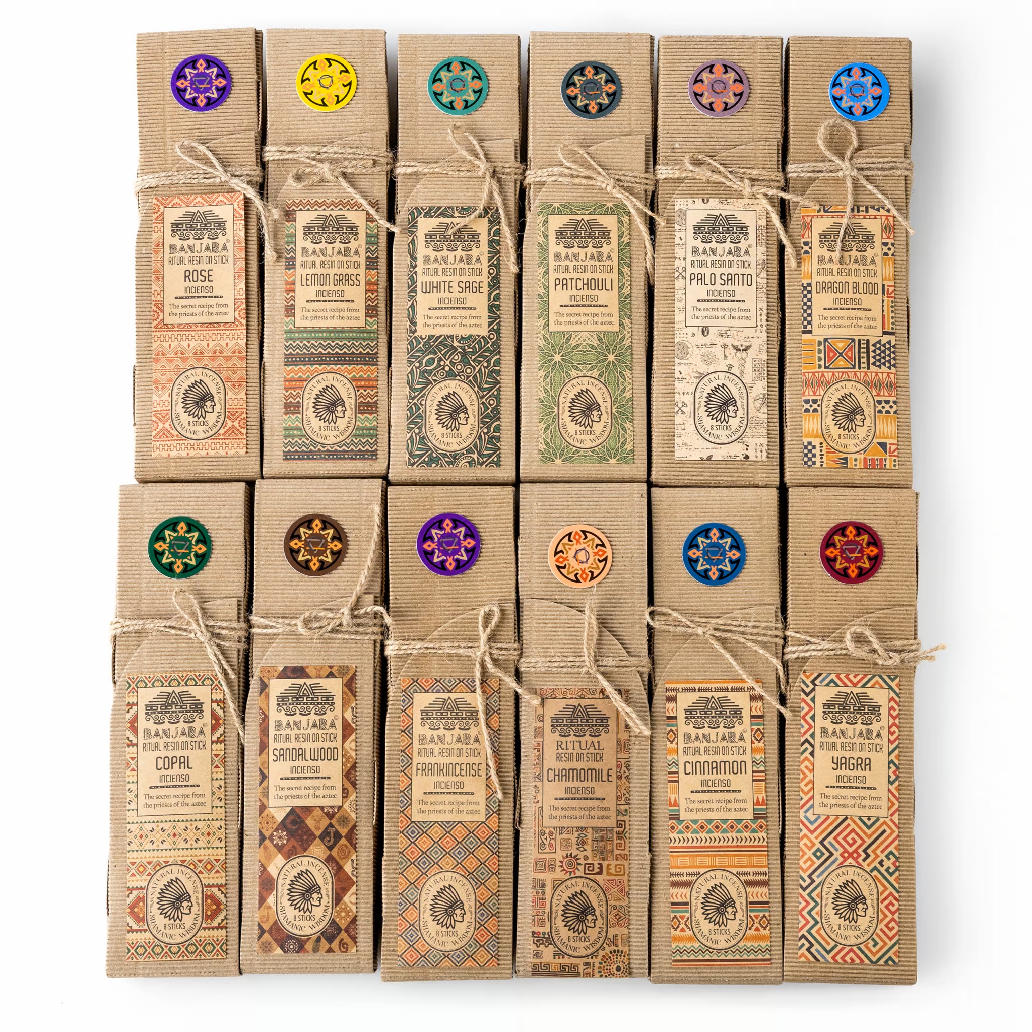 Żywice Rytualne na Patyku – Róża - obrazek 2