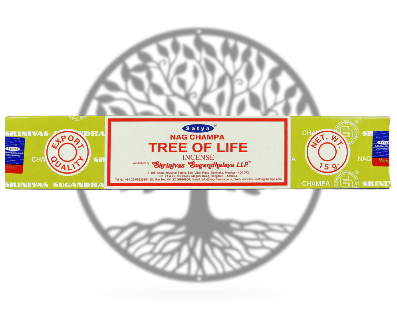 Kadzidełka Satya VFM Tree Of Life Nag Champa 15g