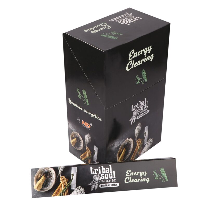 Duchowe Kadzidełka Tribal Soul – Oczyszczanie Energii + Podstawka Ceramiczna