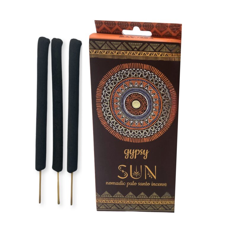 Kadzidełka Gypsy Nomadic – SUN | Palo Santo | Naturalne Grube Patyczki