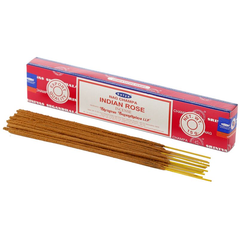 Kadzidełka Satya Indian Rose Nag Champa – 15 g