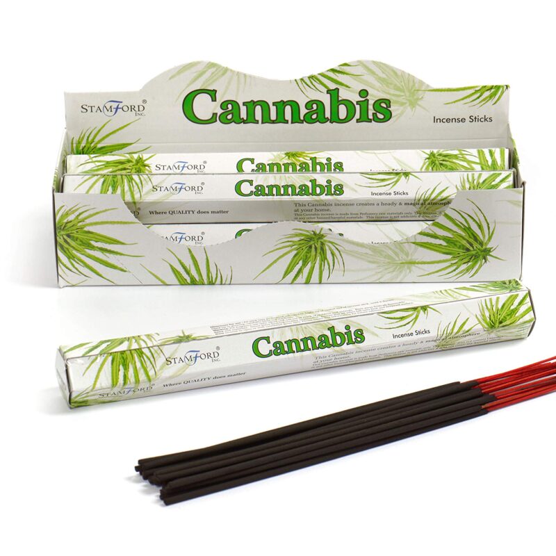 Kadzidełka patyczkowe Stamford Premium – Cannabis