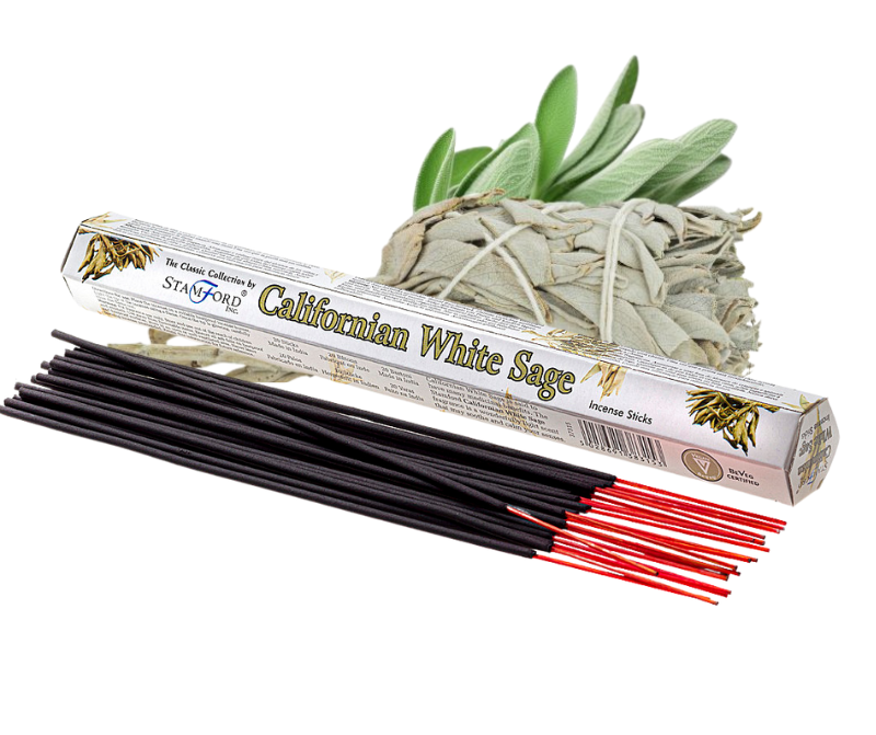 Kadzidełka patyczkowe Stamford – Kalifornijska Biała Szałwia