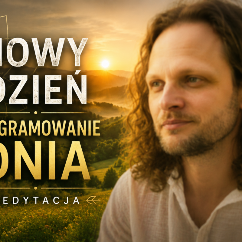NOWY DZIEŃ – PROGRAMOWANIE DNIA Medytacja prowadzona