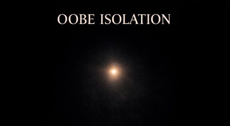OOBE Isolation-Intensive – cztery dni intensywnej praktyki w warunkach izolacji